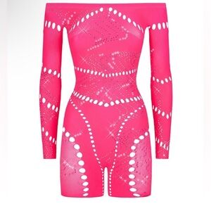 Poster Girl Sonya Jumpsuit Hot Pink